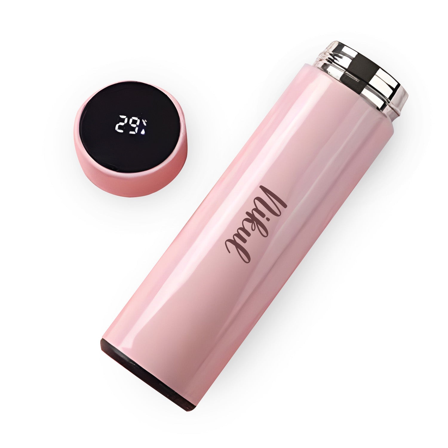 0726 Customized/Personalized Stainless Steel Smart Water Bottle with Smart LCD Temperature Touch | Gifting Custom Name Water Bottle | Gifts for Boyfriend/Girlfriend/Employee | 500ML 0726 Customized/Personalized Stainless Steel Smart Water Bottle with Smart LCD Temperature Touch | Gifting Custom Name Water Bottle | Gifts for Boyfriend/Girlfriend/Employee | 500ML